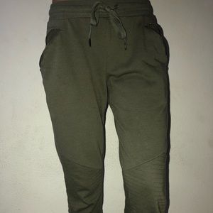 Camo green joggers